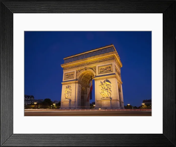 Framed Print : France, Paris, Arc de Triomphe Framed Print : France, Paris, Arc de Triomphe