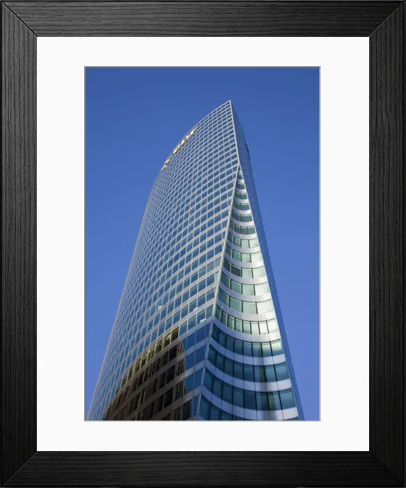 Framed Print : France, Paris, La Defense, EDF Energy Headquarters Framed Print : France, Paris, La Defense, EDF Energy Headquarters
