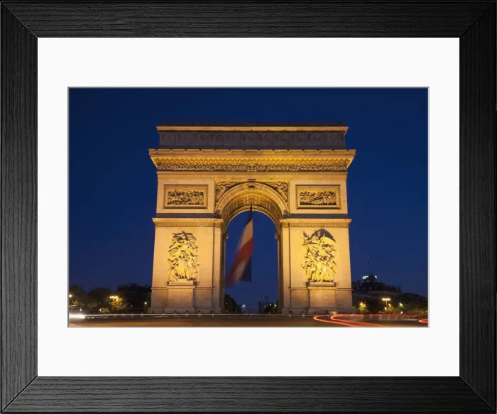 Framed Print : France, Paris, Arc de Triomphe Framed Print : France, Paris, Arc de Triomphe