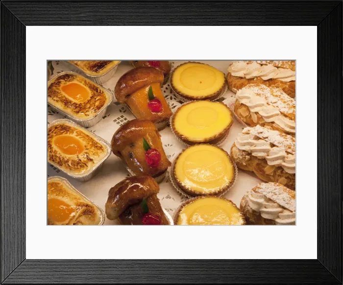 Framed Print : France, Paris, Patisserie Shop Window Display Framed Print : France, Paris, Patisserie Shop Window Display