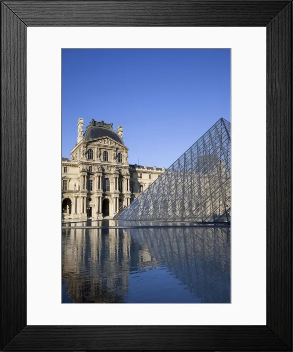 Framed Print : France, Paris, Louvre Framed Print : France, Paris, Louvre