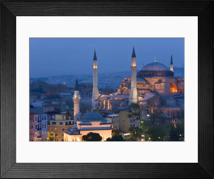 Framed Print : Aya Sofya (Hagia Sophia) Sultanahmet, UNESCO World Heritage site, Istanbul, Turkey Framed Print : Aya Sofya (Hagia Sophia) Sultanahmet, UNESCO World Heritage site, Istanbul, Turkey
