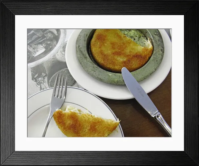 Framed Print : Turkish Cuisine, Fried Cheese with Noodles, Ciya Sofrasi Restaurant, Istanbul, Turkey Framed Print : Turkish Cuisine, Fried Cheese with Noodles, Ciya Sofrasi Restaurant, Istanbul, Turkey