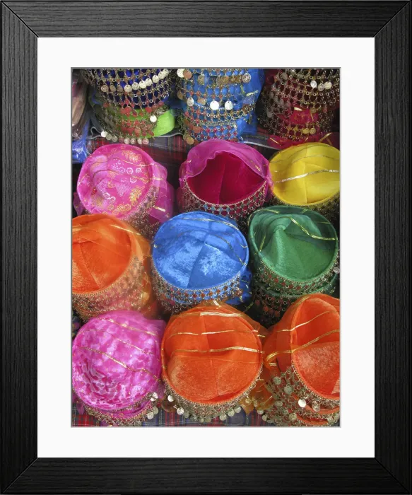 Framed Print : Display of Fez Hats, Sultanahmet, Istanbul, Turkey Framed Print : Display of Fez Hats, Sultanahmet, Istanbul, Turkey