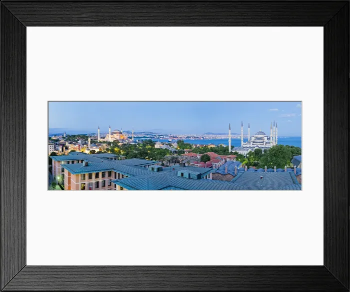 Framed Print : The Blue Mosque (Sultan Ahmet Mosque) and city skyline Istanbul, Marmara province Framed Print : The Blue Mosque (Sultan Ahmet Mosque) and city skyline Istanbul, Marmara province