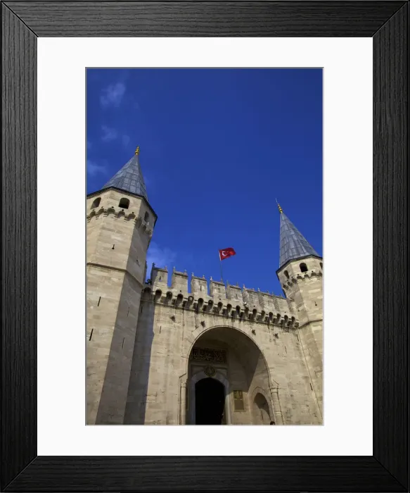 Framed Print : Gate of Salutation, Topkapi Palace, Istanbul, Turkey Framed Print : Gate of Salutation, Topkapi Palace, Istanbul, Turkey