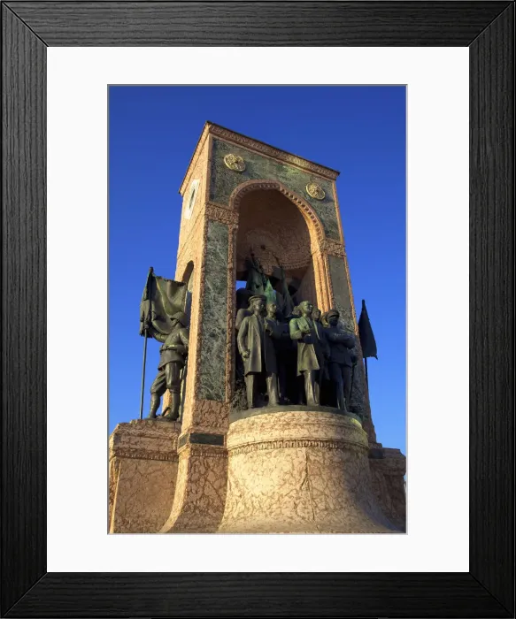 Framed Print : Republic Monument, Taksim Square, Istanbul, Turkey Framed Print : Republic Monument, Taksim Square, Istanbul, Turkey