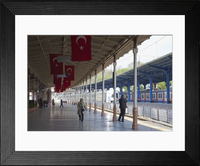 Framed Print : Sirkeci railway station, Istanbul, Turkey Framed Print : Sirkeci railway station, Istanbul, Turkey