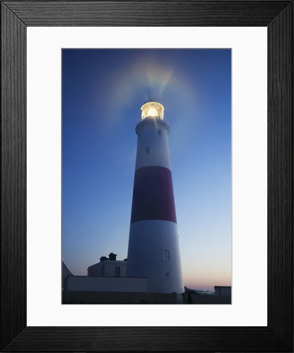 Framed Print : England, Dorset, Weymouth, Portland Bill Lighthouse