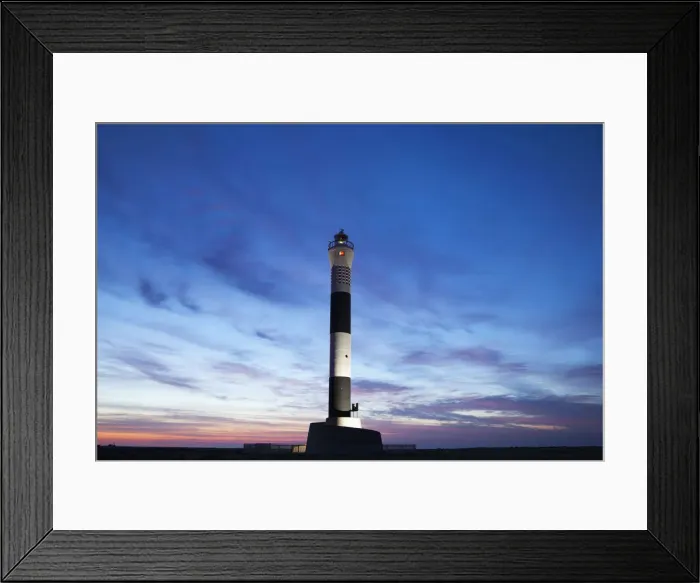 Framed Print : England, Kent, Dungeness, The New Lighthouse Framed Print : England, Kent, Dungeness, The New Lighthouse