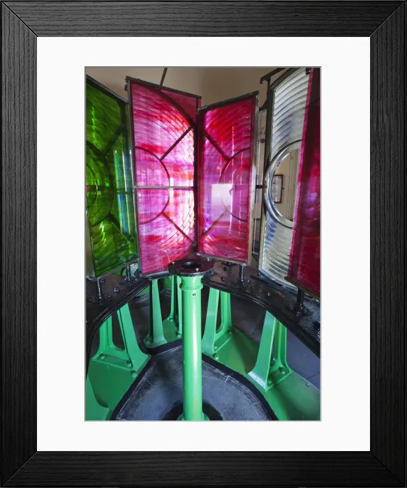 Framed Print : England, Kent, Dungeness, The Old Lighthouse, The Sector Lights Framed Print : England, Kent, Dungeness, The Old Lighthouse, The Sector Lights