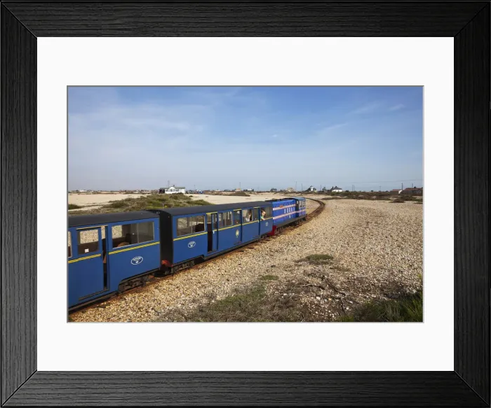 Framed Print : England, Kent, Dungeness, The Romney Hythe and Dymchurch Minature Railway Framed Print : England, Kent, Dungeness, The Romney Hythe and Dymchurch Minature Railway