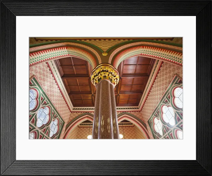 Framed Print : England, London, The Royal Courts of Justice, The Painted Room aka The Bar Room Framed Print : England, London, The Royal Courts of Justice, The Painted Room aka The Bar Room
