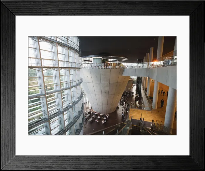 Framed Print : Japan, Tokyo, Roppongi, The National Art Center, Kisho Kurokawa Architect Framed Print : Japan, Tokyo, Roppongi, The National Art Center, Kisho Kurokawa Architect