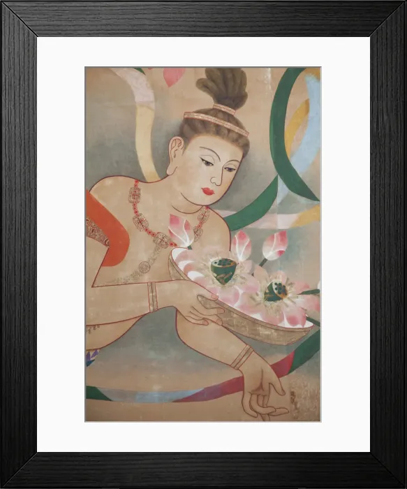 Framed Print : Japan, Tokyo, Asakusa, Asakusa Kannon Temple, Ceiling Artwork Detail depicting Kannon Framed Print : Japan, Tokyo, Asakusa, Asakusa Kannon Temple, Ceiling Artwork Detail depicting Kannon