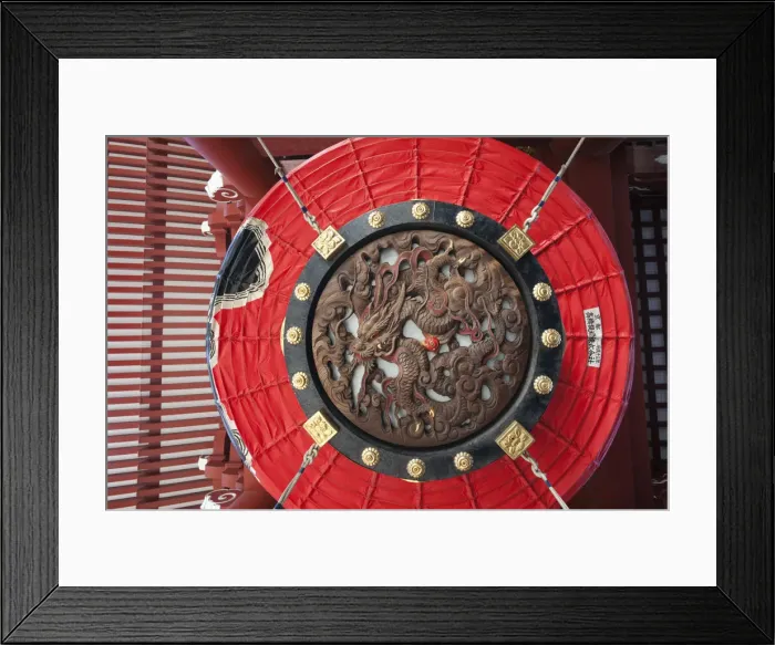 Framed Print : Japan, Tokyo, Asakusa, Asakusa Kannon Temple, Detail of Giant Lantern at the Hozomon Framed Print : Japan, Tokyo, Asakusa, Asakusa Kannon Temple, Detail of Giant Lantern at the Hozomon