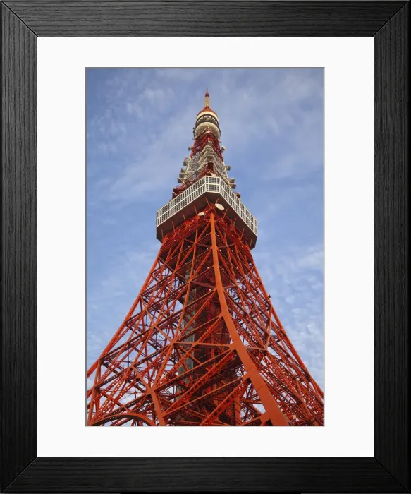 Framed Print : Japan, Tokyo, Tokyo Tower Framed Print : Japan, Tokyo, Tokyo Tower