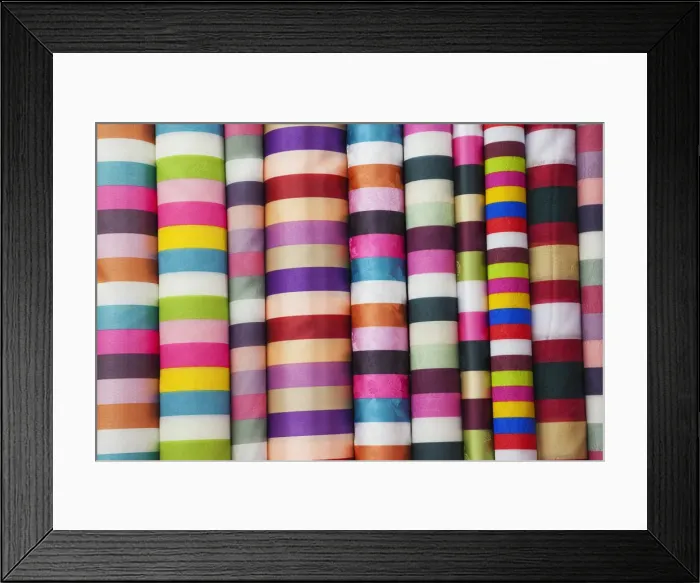 Framed Print : South Korea, Seoul, Dongdaemun Market, Fabric Shop Framed Print : South Korea, Seoul, Dongdaemun Market, Fabric Shop