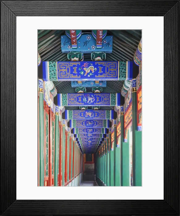 Framed Print : China, Beijing, The Summer Palace, Buddhist Fragrance Pavilion, Stairway Gallery Framed Print : China, Beijing, The Summer Palace, Buddhist Fragrance Pavilion, Stairway Gallery