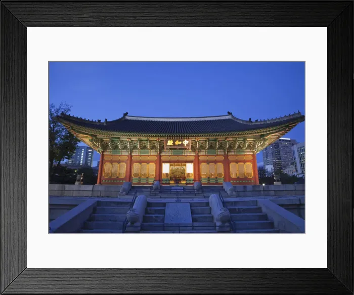 Framed Print : South Korea, Seoul, Deoksugung Palace Framed Print : South Korea, Seoul, Deoksugung Palace
