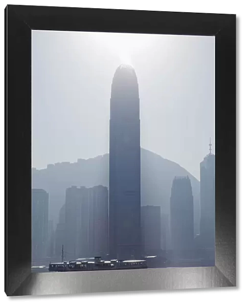 China, Hong Kong, City Skyline and Victoria Peak