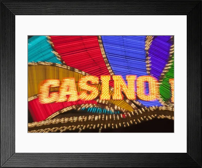 Framed Print : China, Macau, Casino Lisboa Neon Sign Framed Print : China, Macau, Casino Lisboa Neon Sign