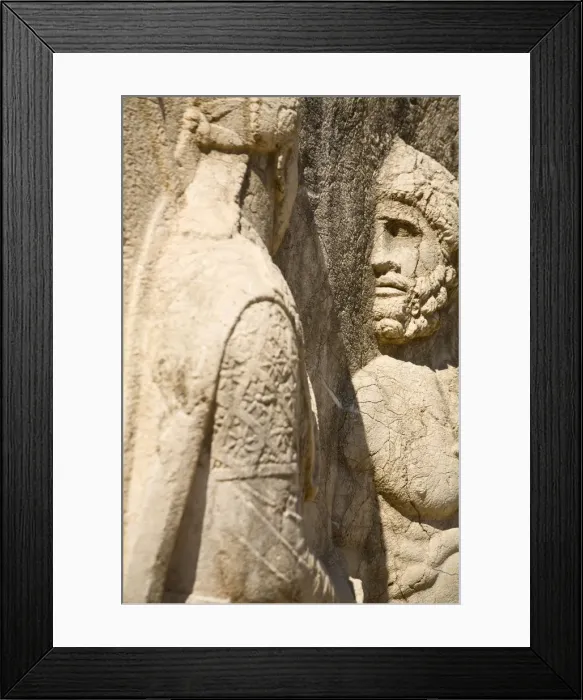 Framed Print : Turkey, Eastern Turkey, Nemrut Dagi National Park, Eski Kale (ancient Commagene capital Framed Print : Turkey, Eastern Turkey, Nemrut Dagi National Park, Eski Kale (ancient Commagene capital