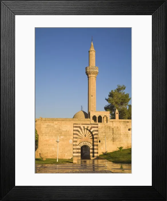 Framed Print : Turkey, Eastern Turkey, Sanliurfa (Urfa), Golbasi, Balikli Gol, Rizvaniye Vakfi Camil Framed Print : Turkey, Eastern Turkey, Sanliurfa (Urfa), Golbasi, Balikli Gol, Rizvaniye Vakfi Camil