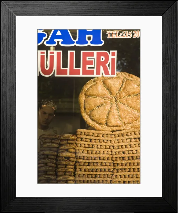 Framed Print : Turkey, Eastern Turkey, Sanliurfa (Urfa), Bakery Framed Print : Turkey, Eastern Turkey, Sanliurfa (Urfa), Bakery