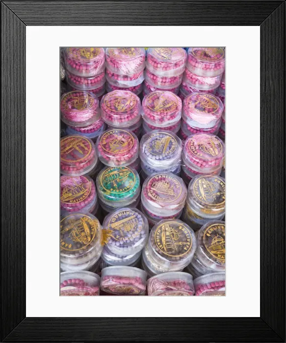Framed Print : Turkey, Eastern Turkey, Sanliurfa (Urfa), Souvenir Worry beads for sale in Golbasi Framed Print : Turkey, Eastern Turkey, Sanliurfa (Urfa), Souvenir Worry beads for sale in Golbasi