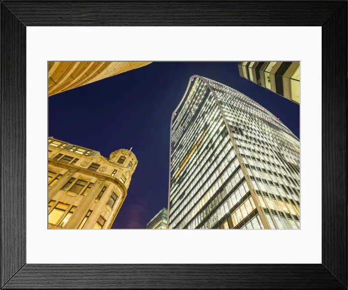 Framed Print : England, London, The City, 20 Fenchurch Street aka The Walkie-Talkie Building, Architect Framed Print : England, London, The City, 20 Fenchurch Street aka The Walkie-Talkie Building, Architect