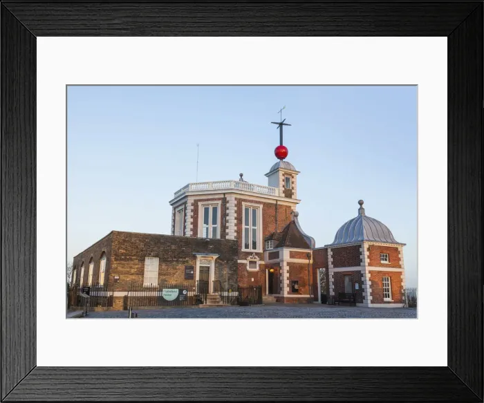 Framed Print : England, London, Greenwich, Flamsteed House Framed Print : England, London, Greenwich, Flamsteed House