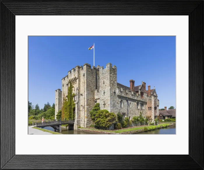 Framed Print : England, Kent, Hever, Hever Castle