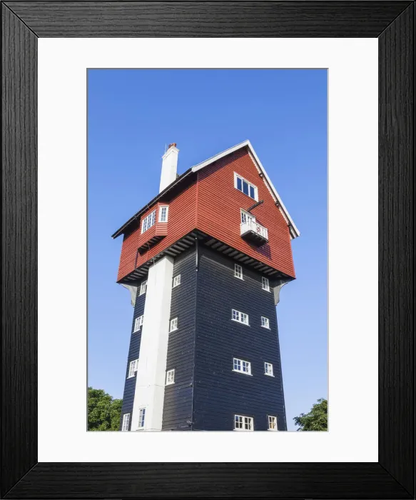 Framed Print : England, Suffolk, Thorpeness, House in The Clouds Framed Print : England, Suffolk, Thorpeness, House in The Clouds