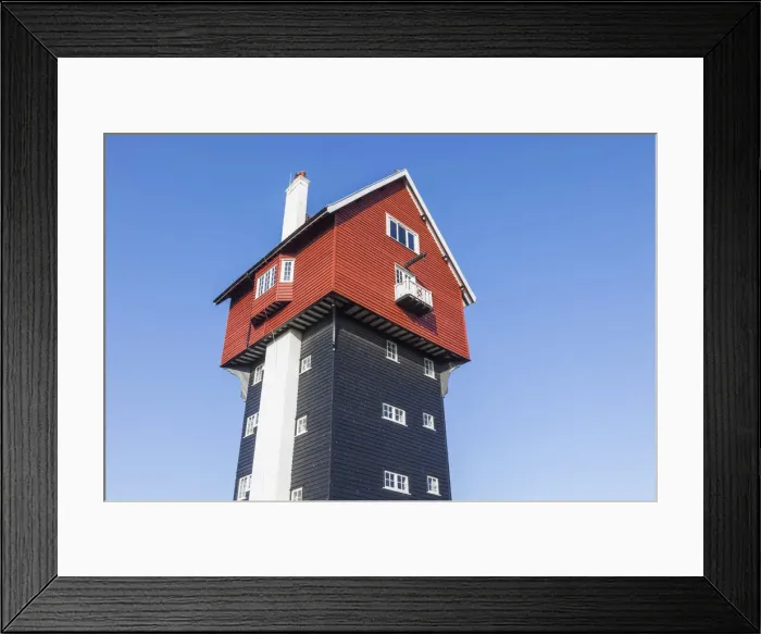Framed Print : England, Suffolk, Thorpeness, House in The Clouds Framed Print : England, Suffolk, Thorpeness, House in The Clouds