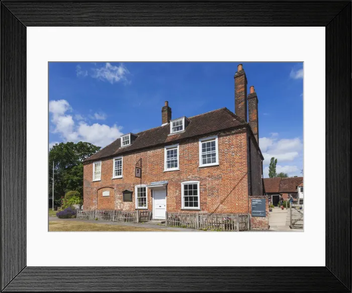 Framed Print : England, Hampshire, Chawton, Jane Austens House