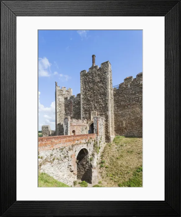 Framed Print : England, Suffolk, Framlingham, Framlingham Castle Framed Print : England, Suffolk, Framlingham, Framlingham Castle