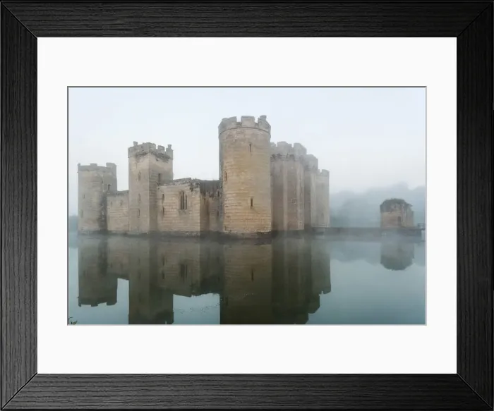 Framed Print : England, Kent, Bodiam, Bodiam Castle Framed Print : England, Kent, Bodiam, Bodiam Castle