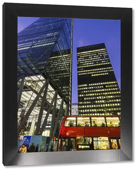 England, London, The City, The Leadenhall Building and St Helens Building