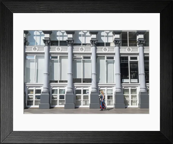Framed Print : England, London, Southwark, The Historic Hop Exchange Building built in 1869 Framed Print : England, London, Southwark, The Historic Hop Exchange Building built in 1869
