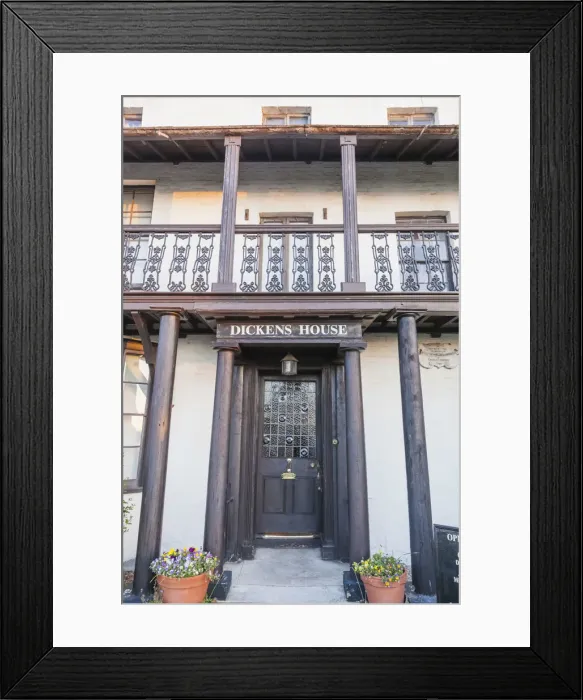 Framed Print : England, Kent, Broadstairs, Dickens House Museum Framed Print : England, Kent, Broadstairs, Dickens House Museum