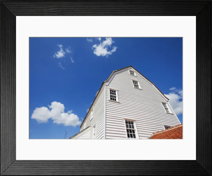 Framed Print : England, East Anglia, Suffolk, Woodbridge, The Tide Mill Museum Framed Print : England, East Anglia, Suffolk, Woodbridge, The Tide Mill Museum