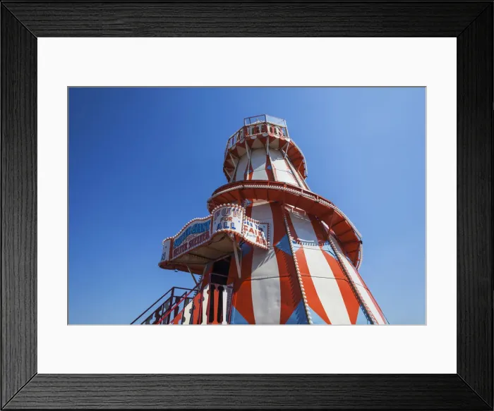 Framed Print : England, East Anglia, Essex, Clacton-on-Sea, Clacton Pier, Helter-Skelter Framed Print : England, East Anglia, Essex, Clacton-on-Sea, Clacton Pier, Helter-Skelter
