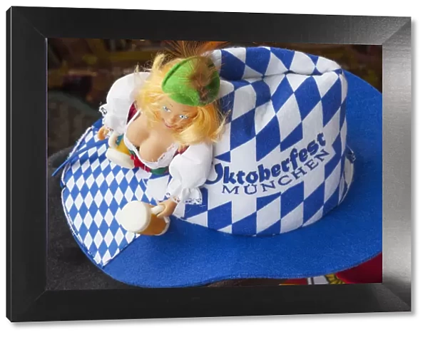 Germany, Bavaria, Munich, Oktoberfest, Souvenir Hat