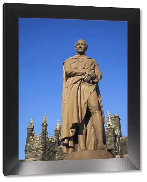 England, Devon, Tavistock, Statue of Francis Russell, Duke of Bedford