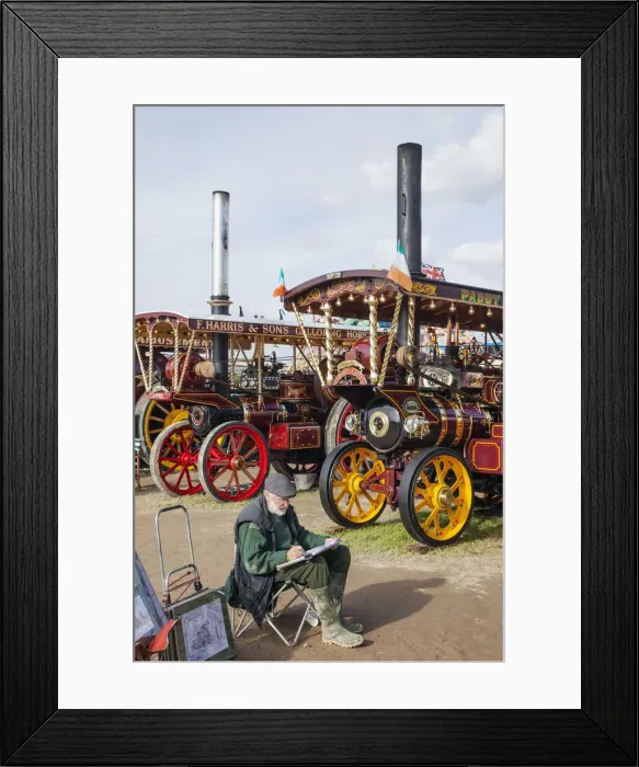 Framed Print : England, Dorset, Blanford, The Great Dorset Steam Fair Framed Print : England, Dorset, Blanford, The Great Dorset Steam Fair