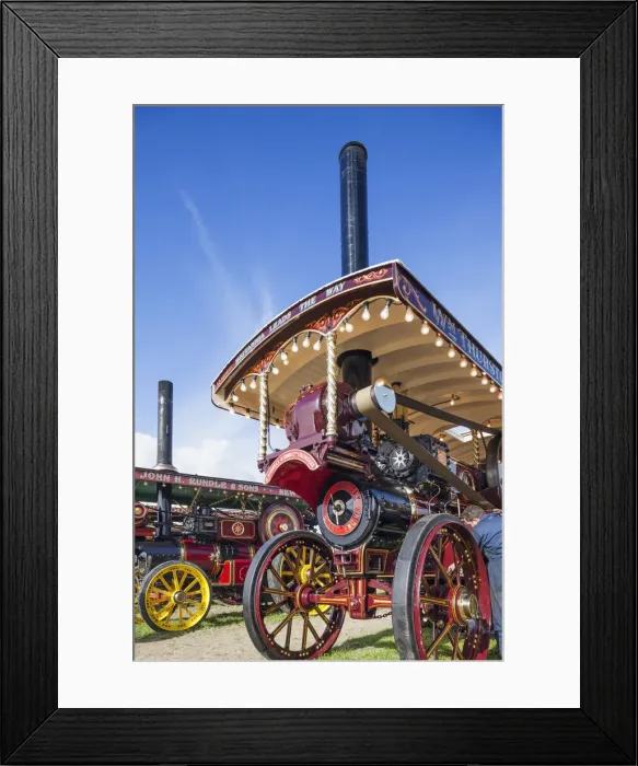 Framed Print : England, Dorset, Blanford, The Great Dorset Steam Fair Framed Print : England, Dorset, Blanford, The Great Dorset Steam Fair