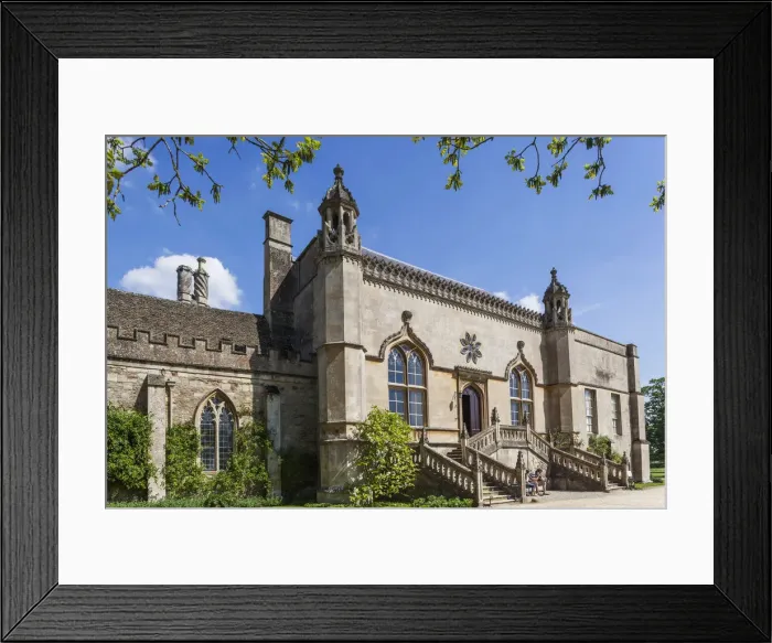 Framed Print : England, Somerset, Lacock, Lacock Abbey Framed Print : England, Somerset, Lacock, Lacock Abbey