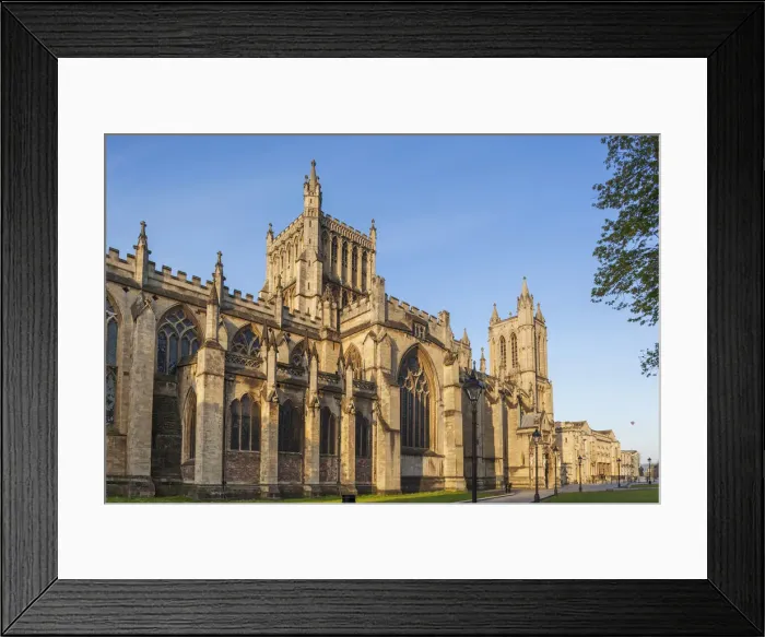 Framed Print : England, Somerset, Bristol, Clifton, Bristol Cathedral Framed Print : England, Somerset, Bristol, Clifton, Bristol Cathedral