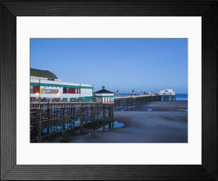 Framed Print : England, Lancashire, Blackpool, North Pier Framed Print : England, Lancashire, Blackpool, North Pier
